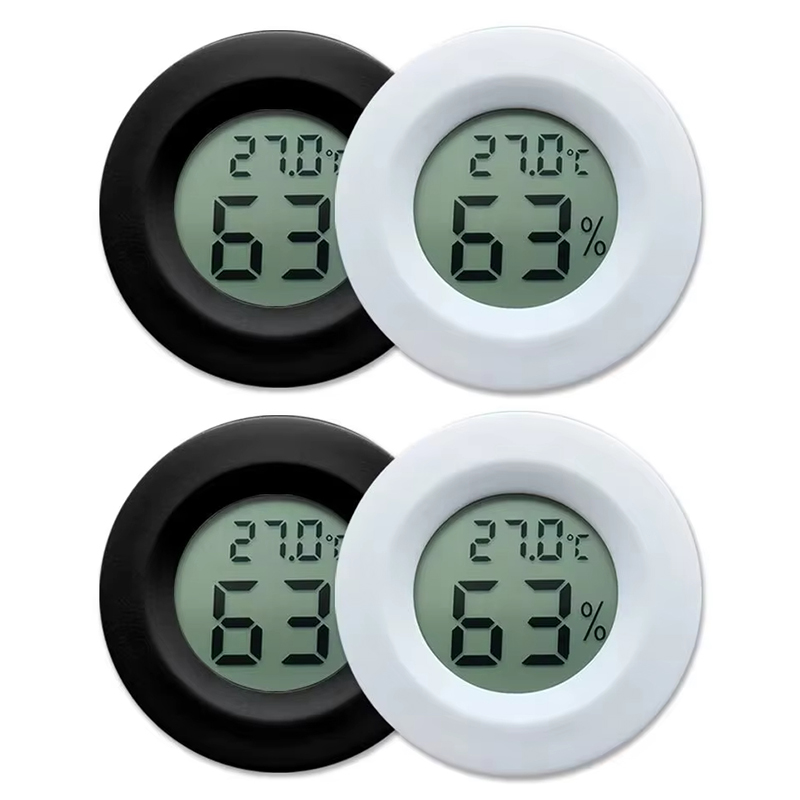 Home Automation Industry - 2/4PCS LCD Digital Thermometer Hygrometer Indoor