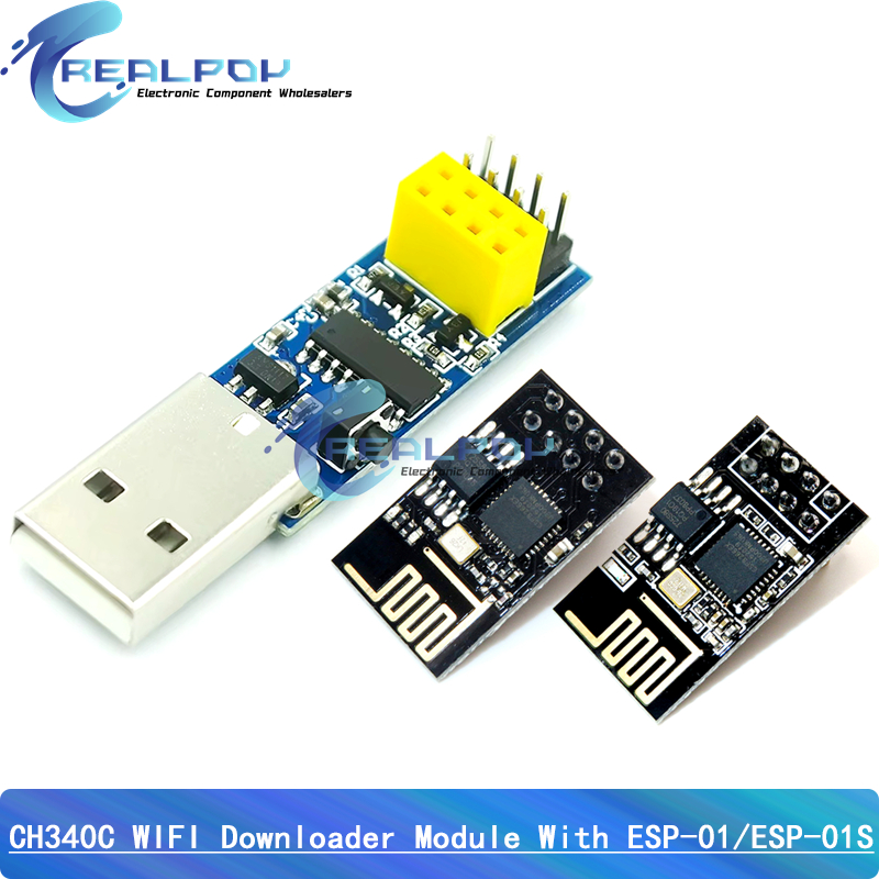 Ethernet Module W5500 - CH340C USB ESP8266 ESP-01 ESP01S Prog