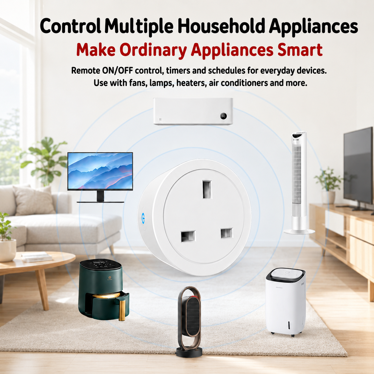 Tuya UK Smart Plug WiFi Blueto - Home Automation Technology recensie en prijs