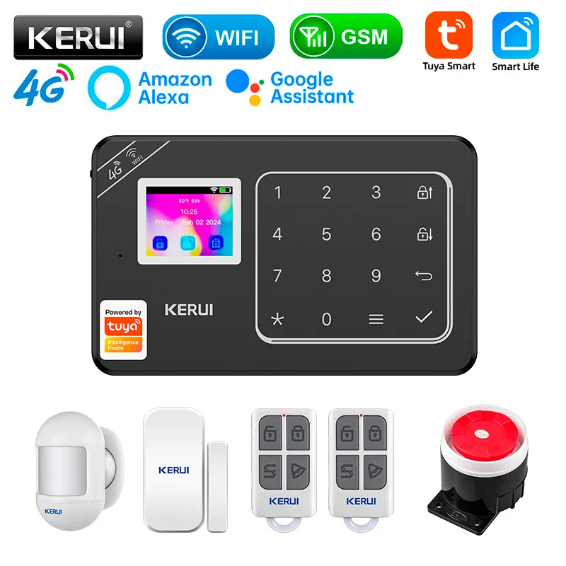 KERUI New 4G Home Alarm System - Home Automation System Diy recensie en prijs