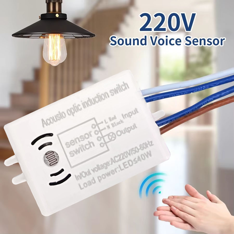 Sound Voice Sensor Switch Smar - Home Automation Industry recensie en prijs