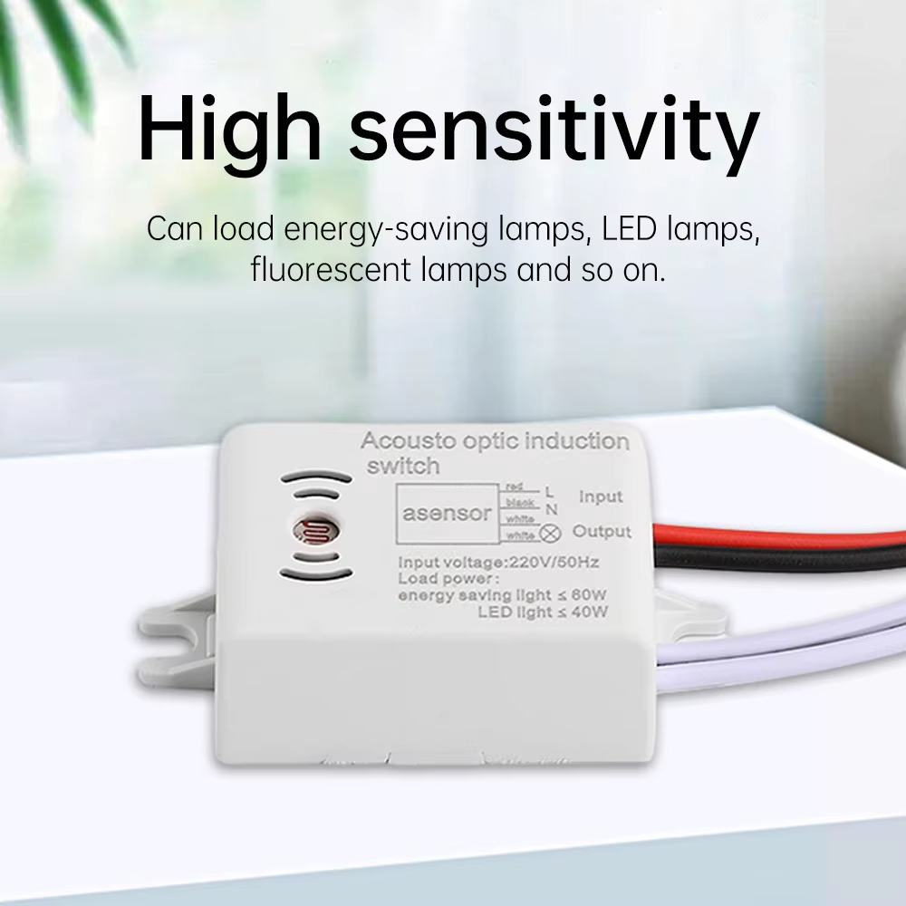 Sound Voice Sensor Switch Smar - Home Automation Industry recensie en prijs