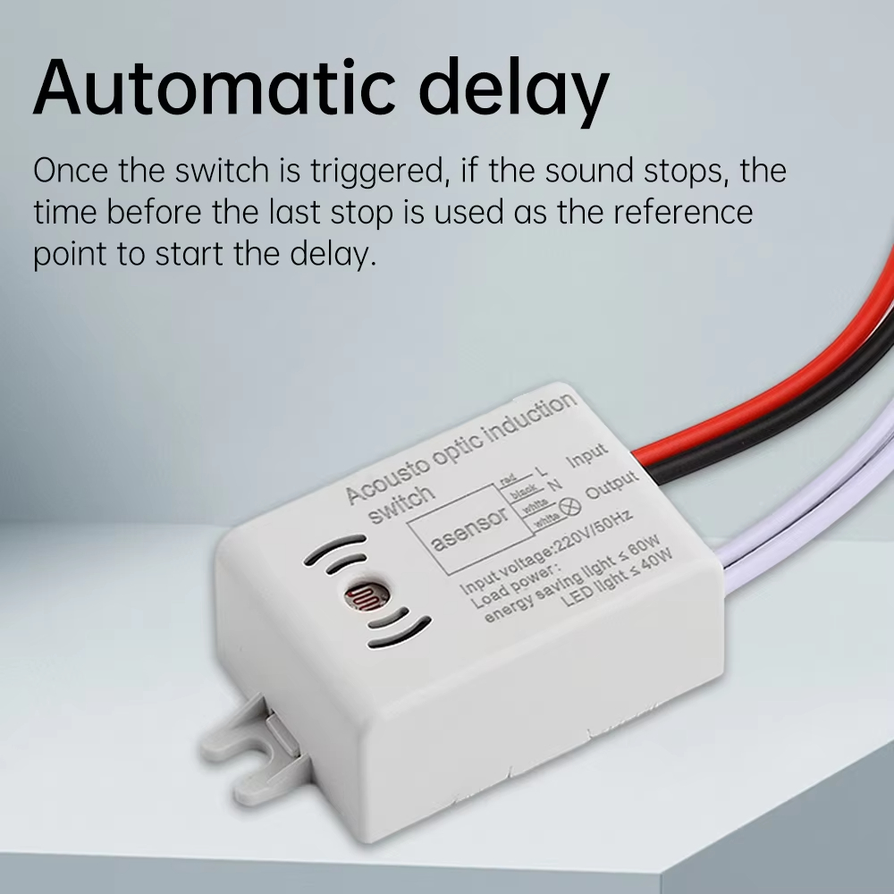 Sound Voice Sensor Switch Smar - Home Automation Industry recensie en prijs