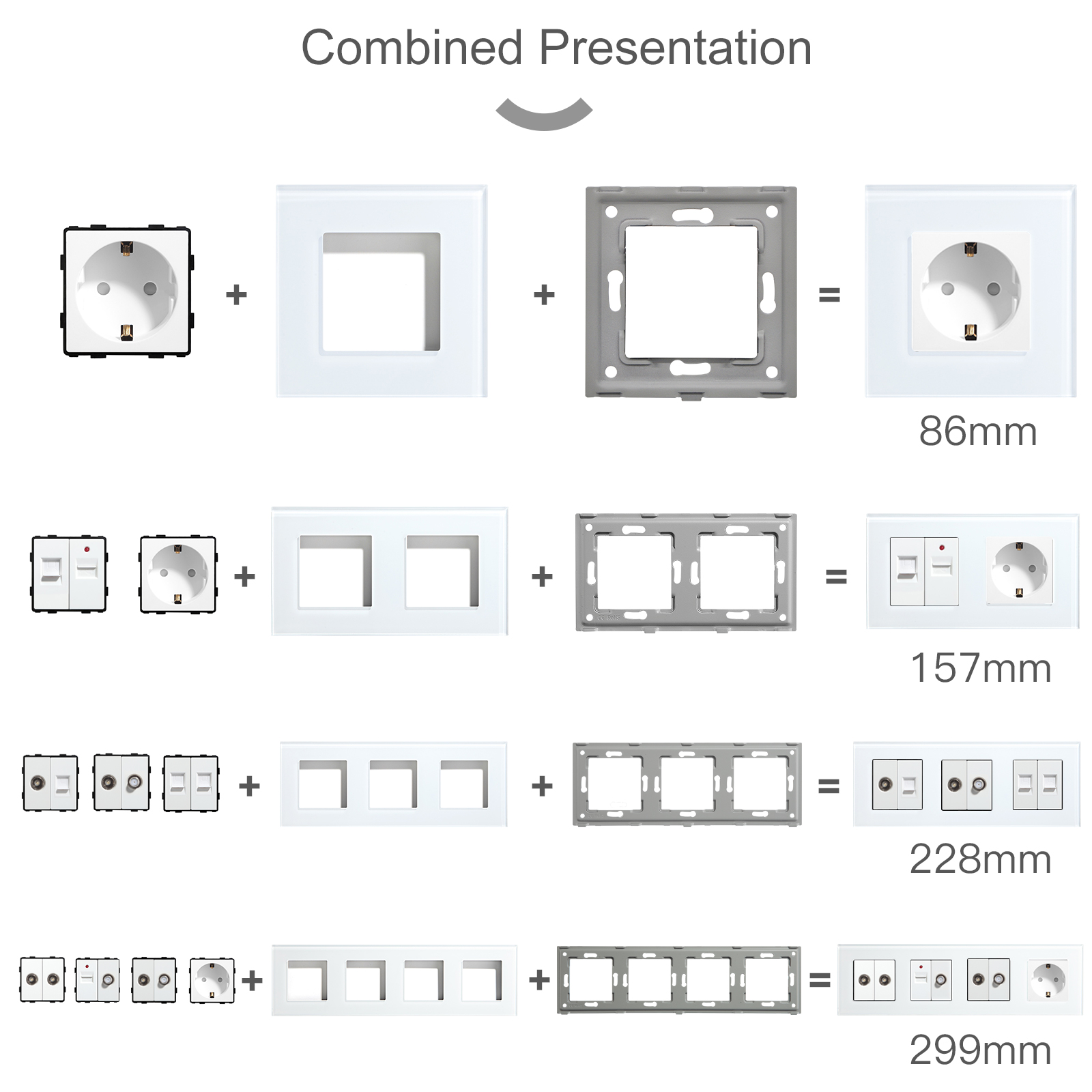 BSEED EU Standard Wall Socket  - Home Automation Panel Diy recensie en prijs