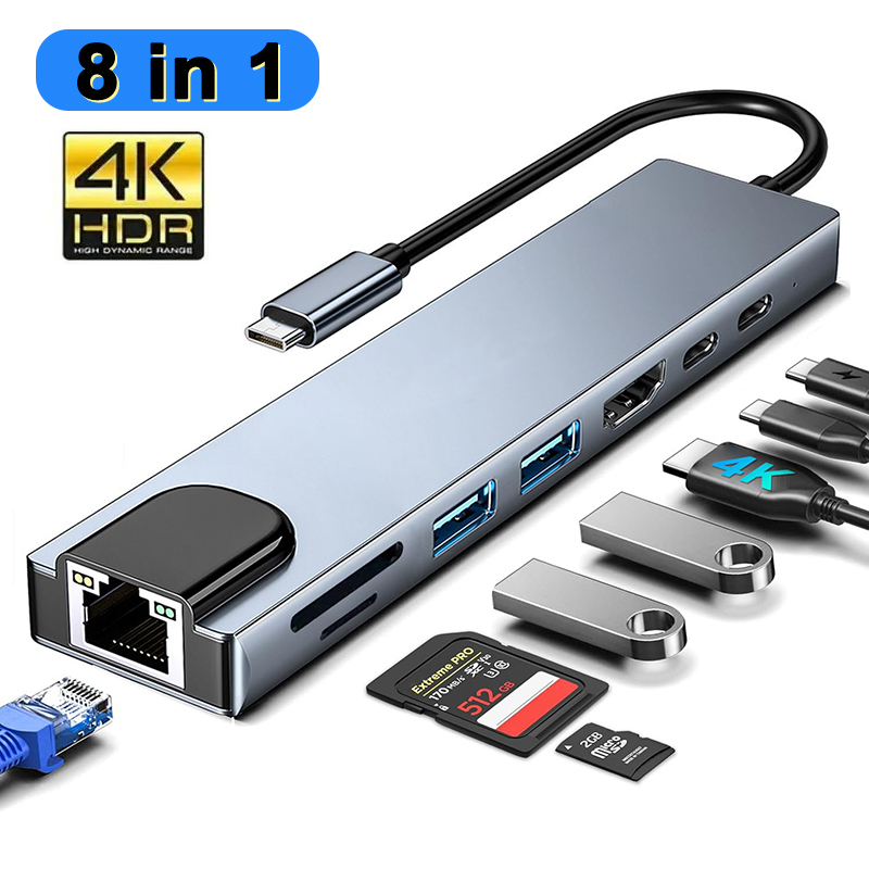 8 In 1 USB Type C Hub for MacB - Home Assistant Sd recensie en prijs