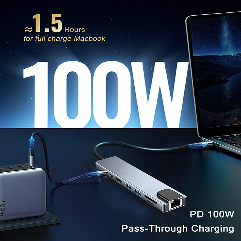 8 In 1 USB Type C Hub for MacB - Home Assistant Sd recensie en prijs
