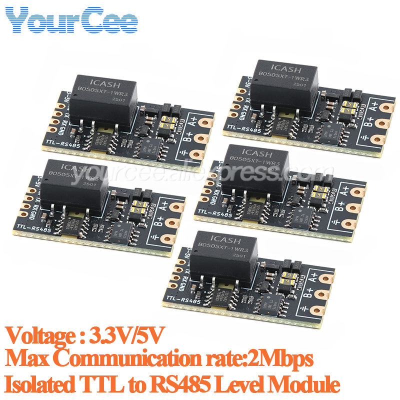 10pcs/1pc Isolated TTL to RS48 - Shelly Relay Module recensie en prijs