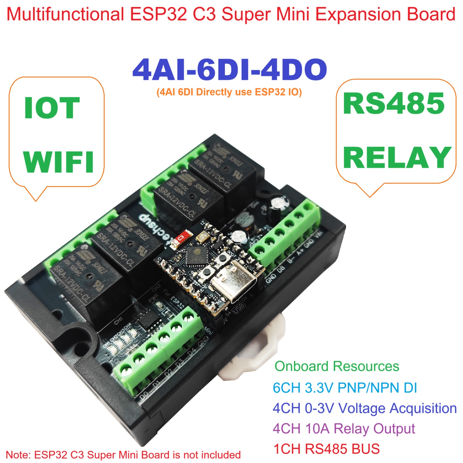 Ultimate ESP32 C3 Relay Module - Home Automation With Arduino recensie en prijs