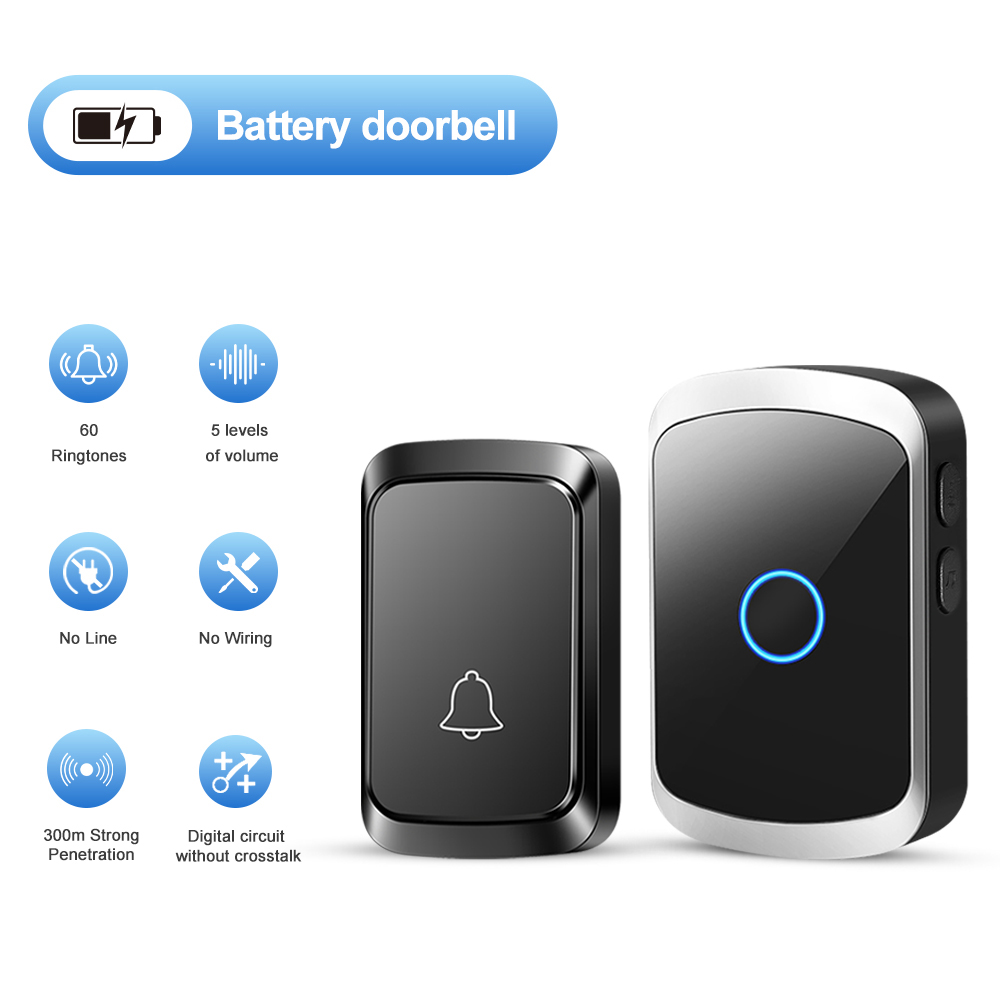 Smart Wireless Doorbell Door C - Smart Home Automation Diy recensie en prijs