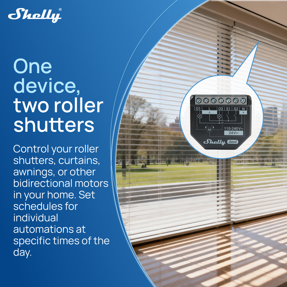 Shelly 2PM Gen4 Zigbee 2 Chann - Shelly Relay Module recensie en prijs