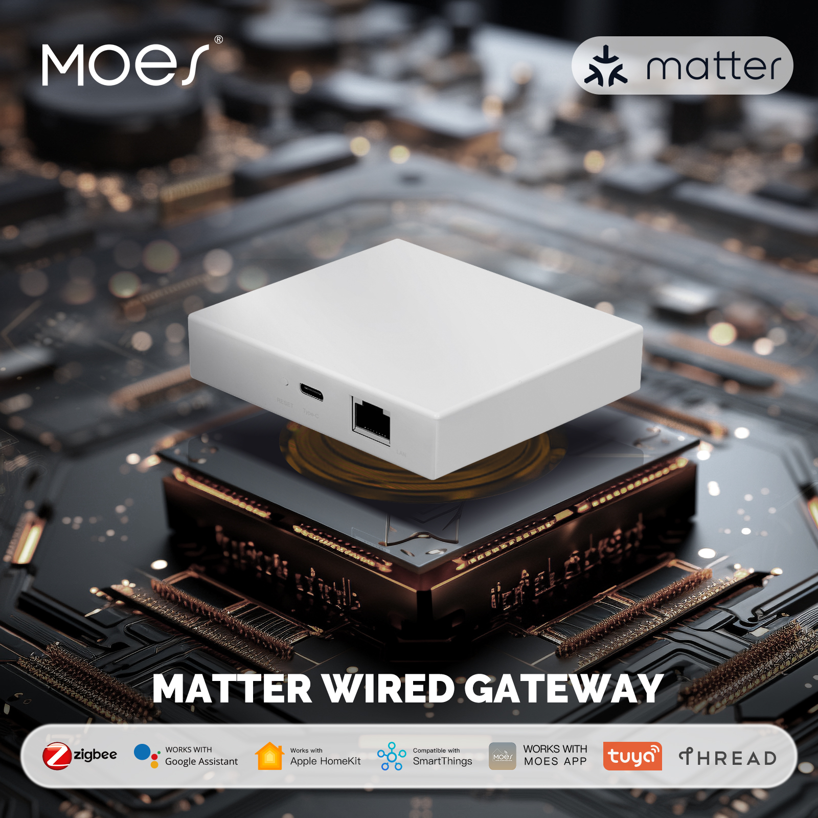 MOES Tuya Zigbee Matter Thread - Matter Hub Thread recensie en prijs