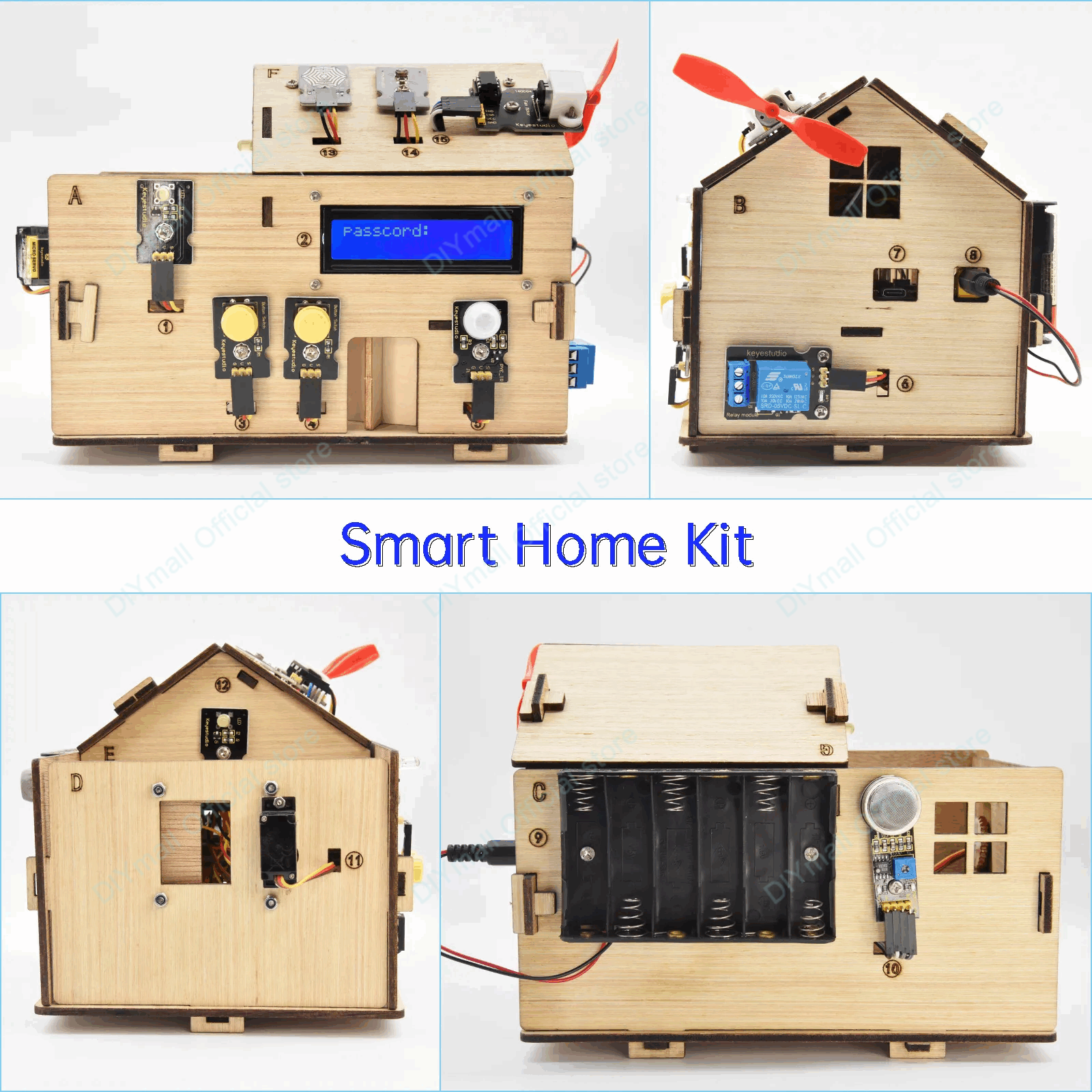 Keyestudio Smart IoT Home Kit  - Home Automation Diy Projects recensie en prijs