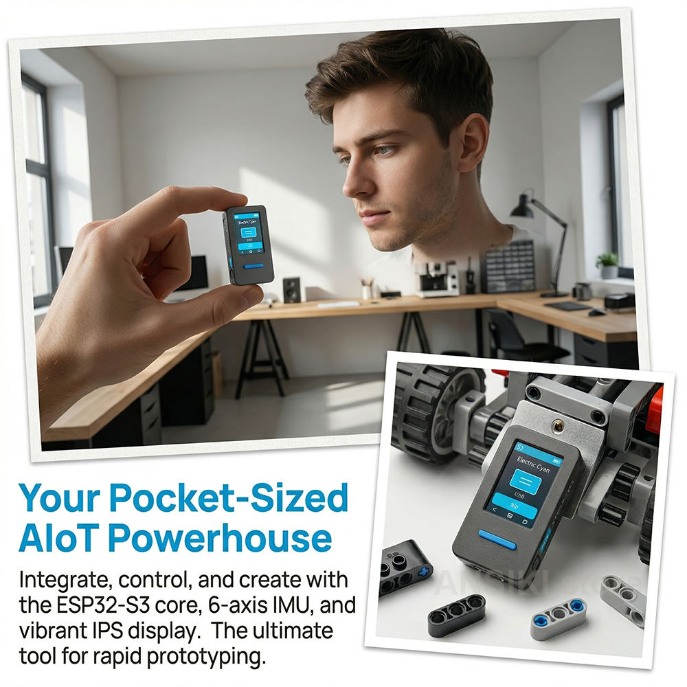 M5Stack M5StickS3 ESP32-S3 IoT - Smart Home Automation Diy recensie en prijs