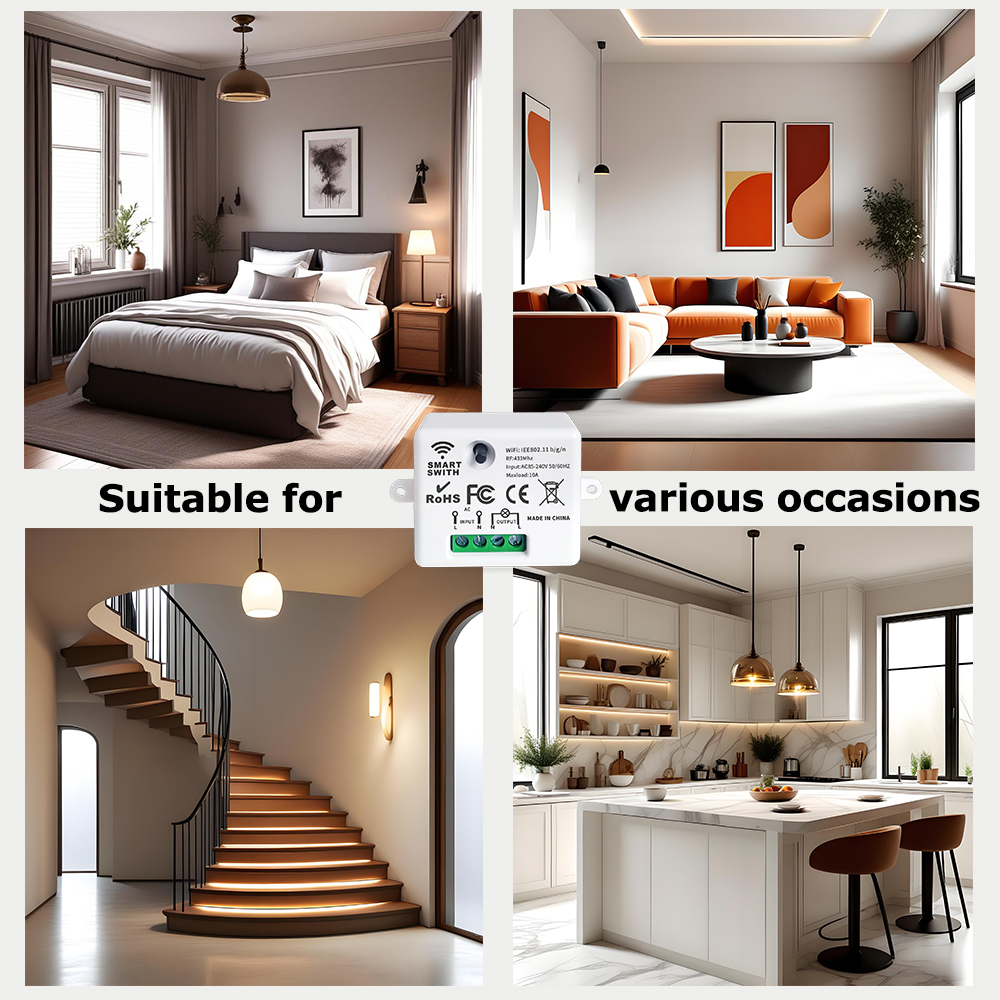 Tuya WiFi Smart Light Switch 4 - Home Automation Industry recensie en prijs