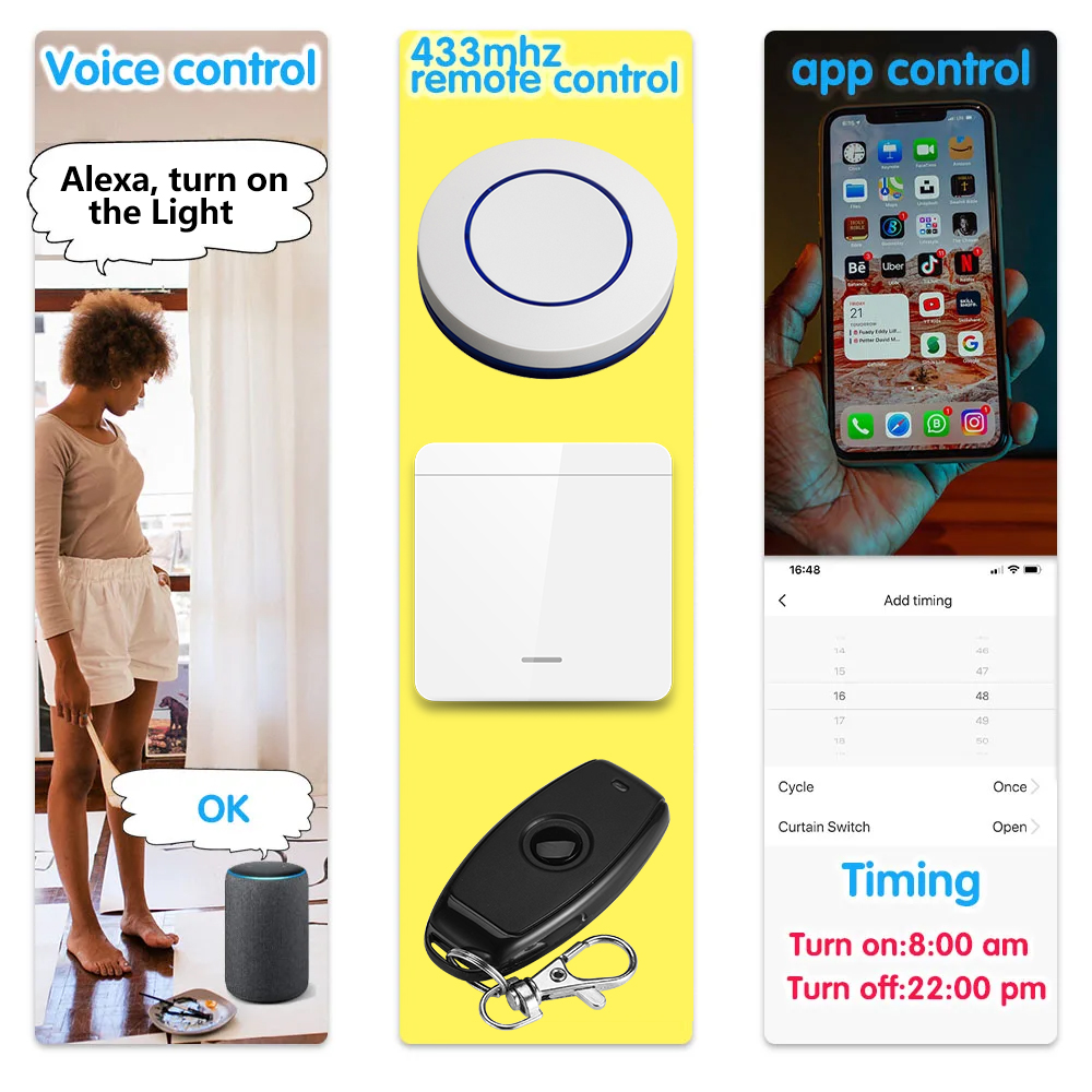 Tuya WiFi Smart Light Switch 4 - Home Automation Industry recensie en prijs