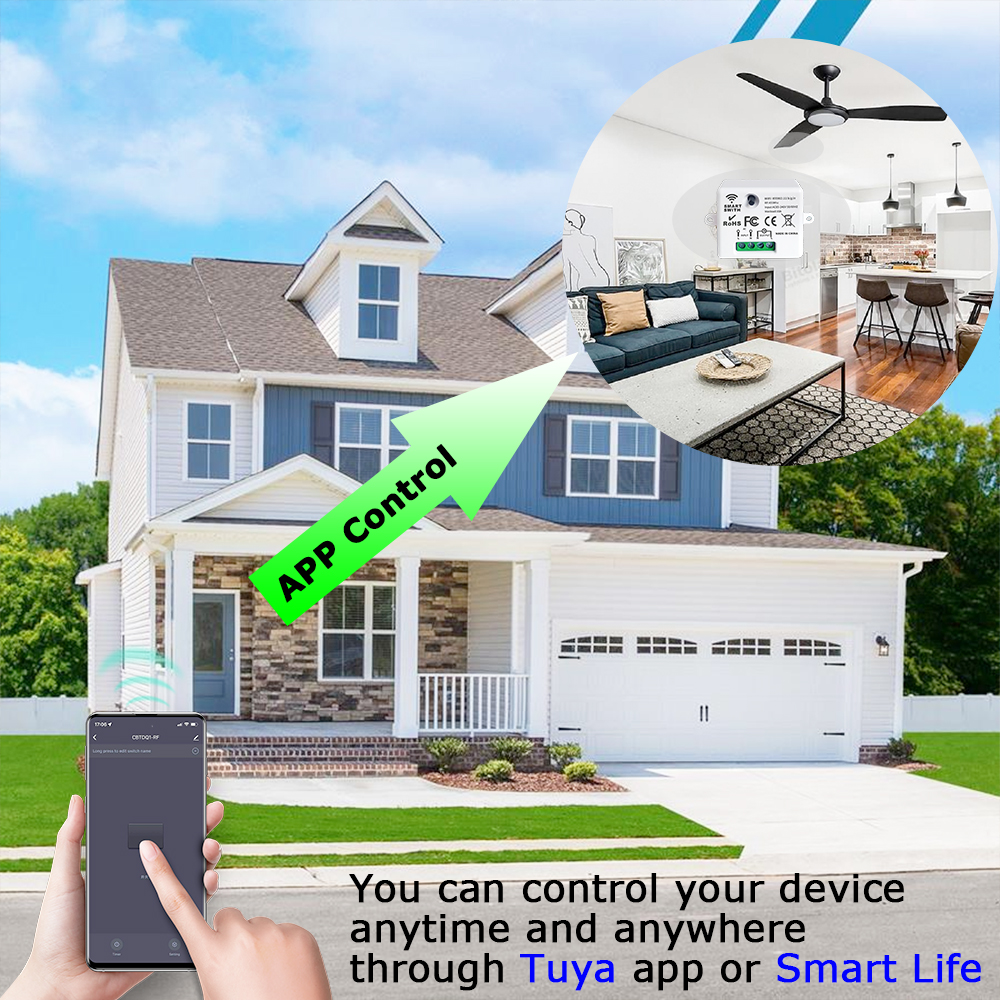 Tuya WiFi Smart Light Switch 4 - Home Automation Industry recensie en prijs