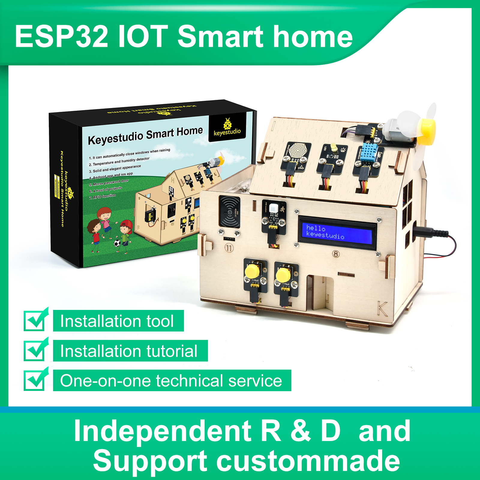 DIY Smart Home kit ESP32 Start - Home Automation Diy Projects recensie en prijs