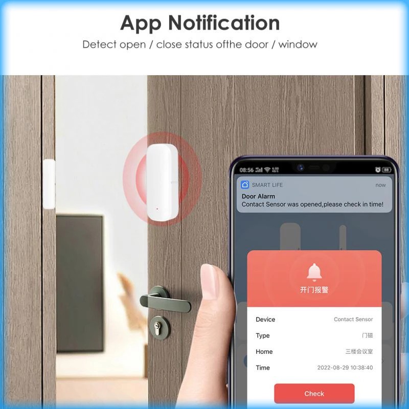 Tuya Wi-Fi Smart Door And Wind - Home Automation Technology recensie en prijs
