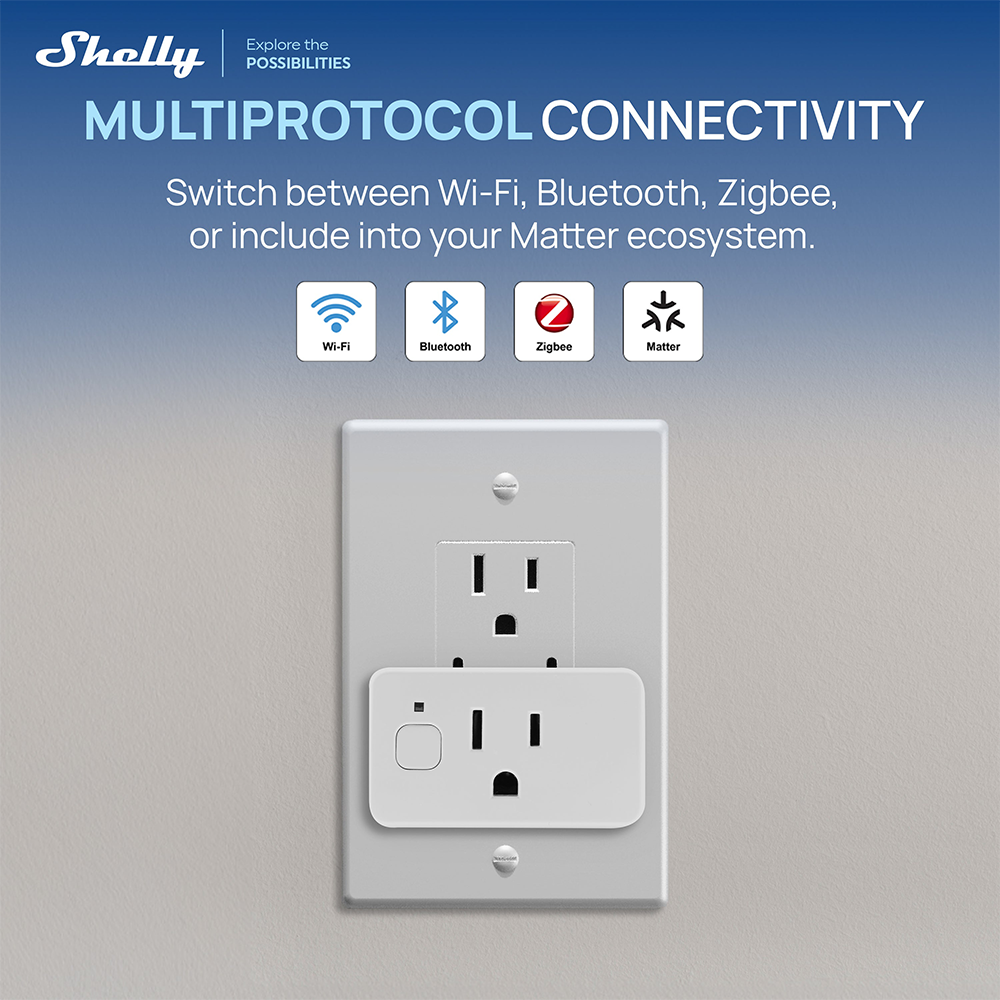 Shelly Plug US Gen4 Zigbee Cer - Shelly Relay Module recensie en prijs