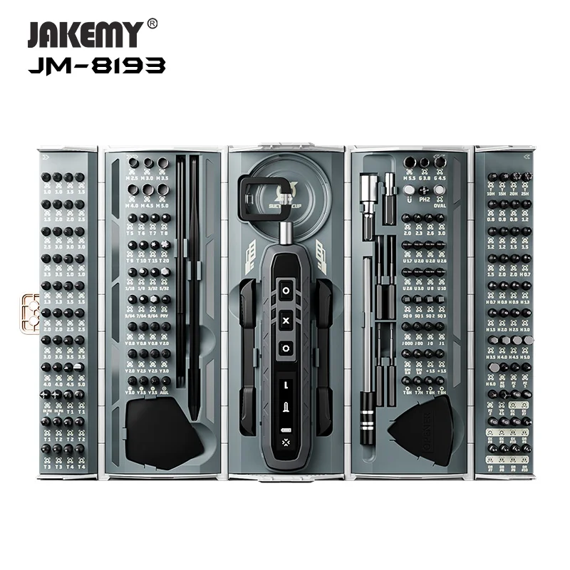 JAKEMY JM-8193 180-in-1 Electr - Home Automation System Diy recensie en prijs