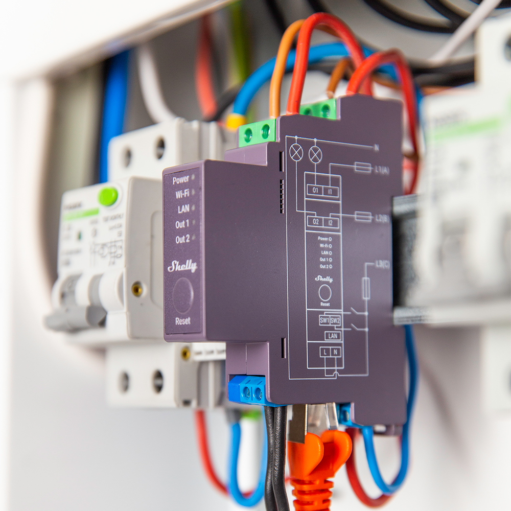 Shelly Pro 2 WiFi 2Channel Sma - Shelly Relay Module recensie en prijs