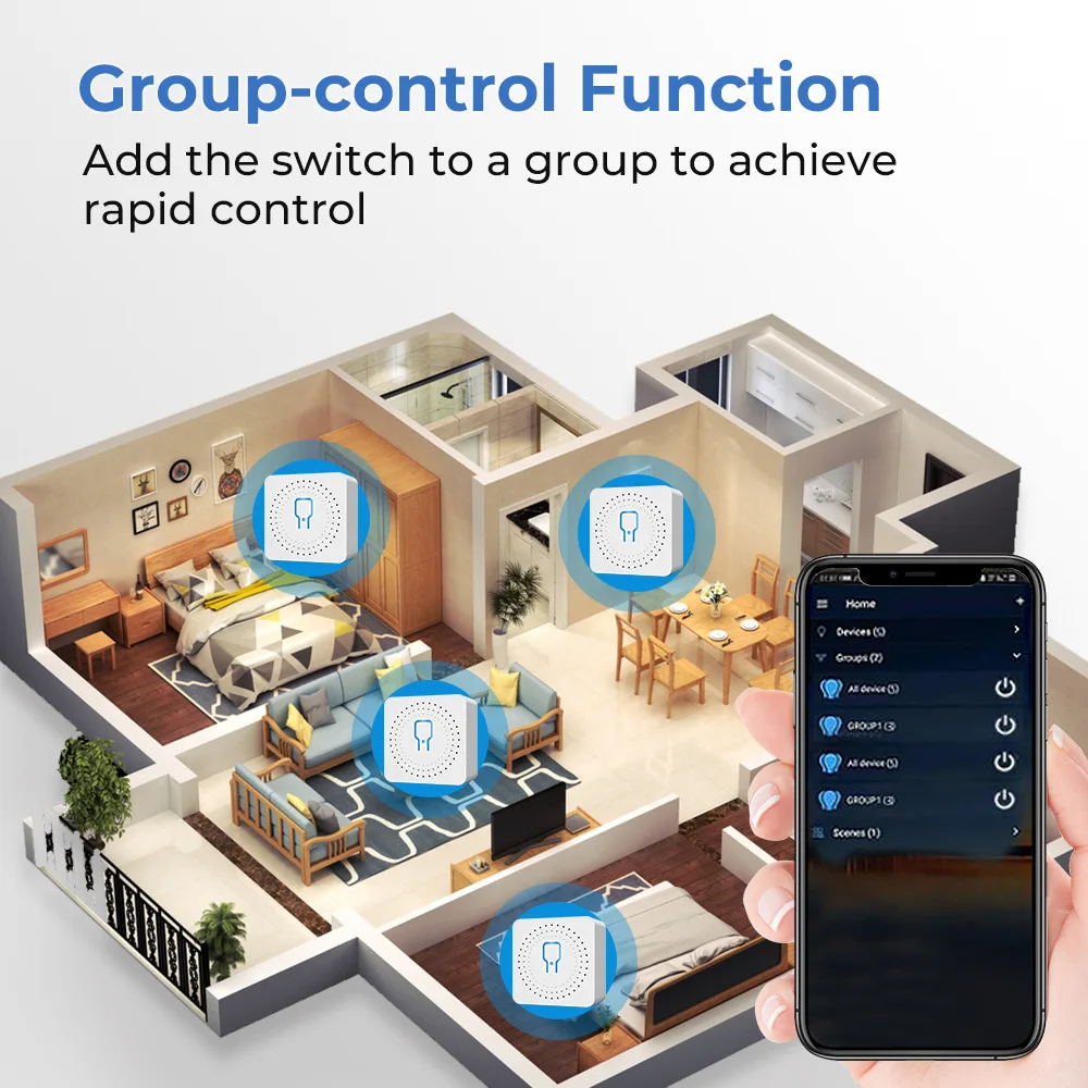 For Tuya Mini Smart WiFi Switc - Home Automation Technology recensie en prijs