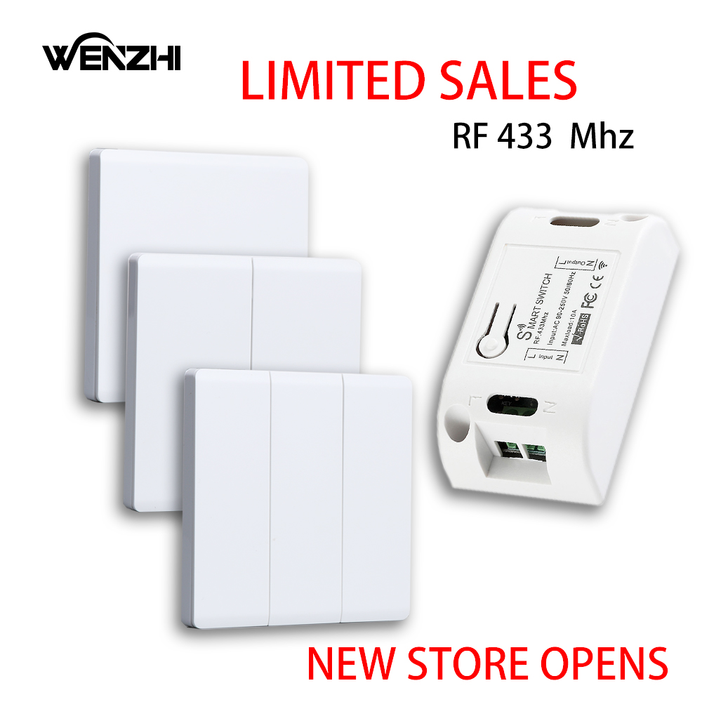 DIY RF 433Mhz Wireless Switch  - Home Automation Panel Diy recensie en prijs