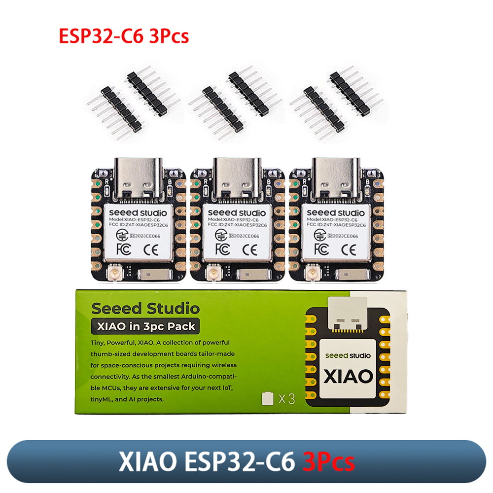 XIAO ESP32-C6 3Pcs Development - Home Automation With Arduino recensie en prijs