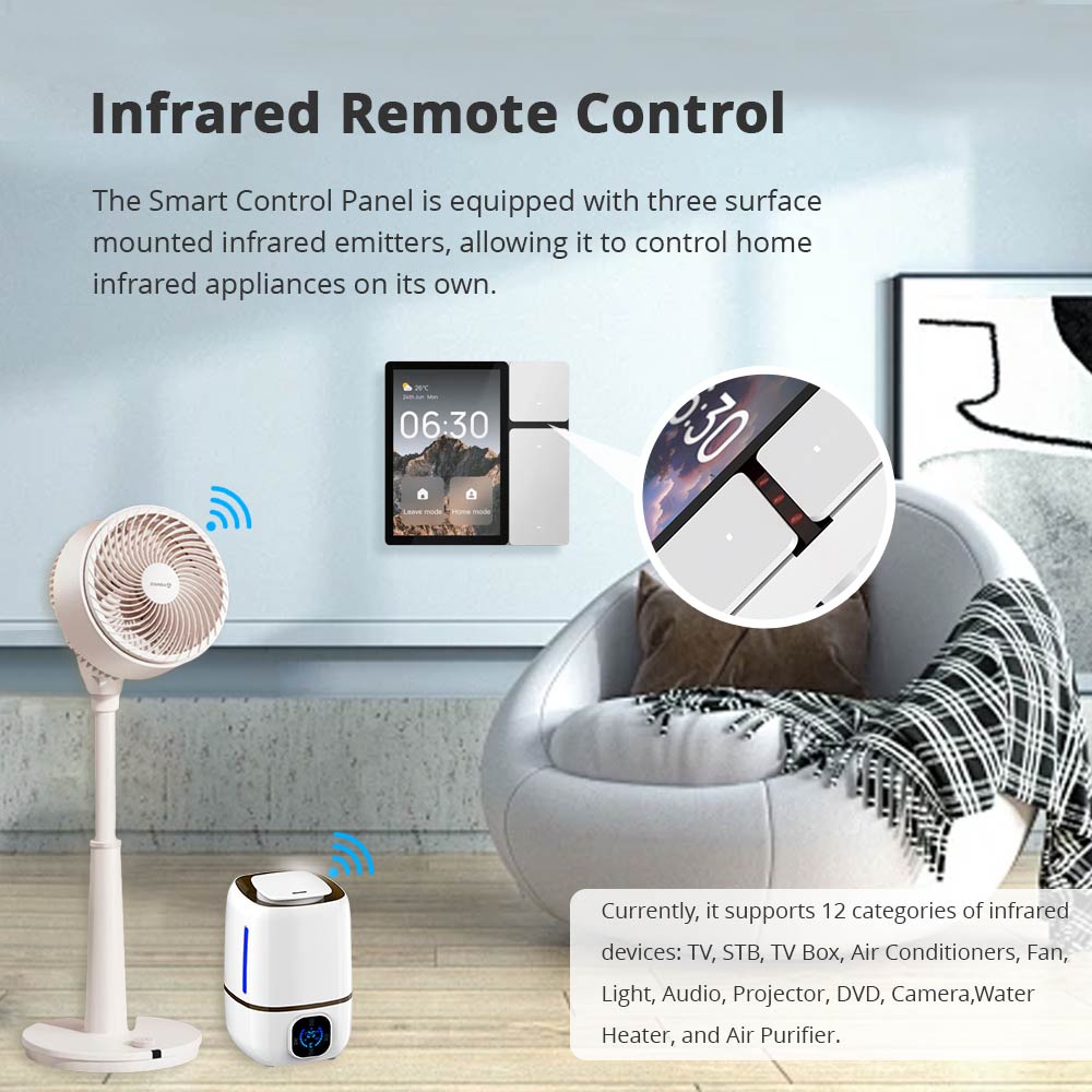 Zemismart 3.5 inch WiFi Smart  - Matter Hub Thread recensie en prijs