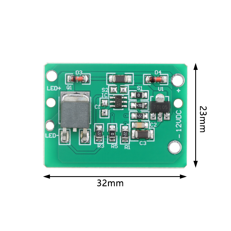 10PCS-1 12V Capacitive Touch S - Shelly Relay Module recensie en prijs