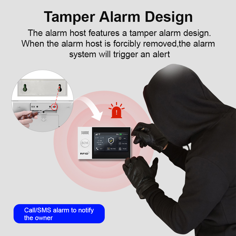 PGST 2G GSM WiFi Alarm System  - Smart Home Automation Diy recensie en prijs