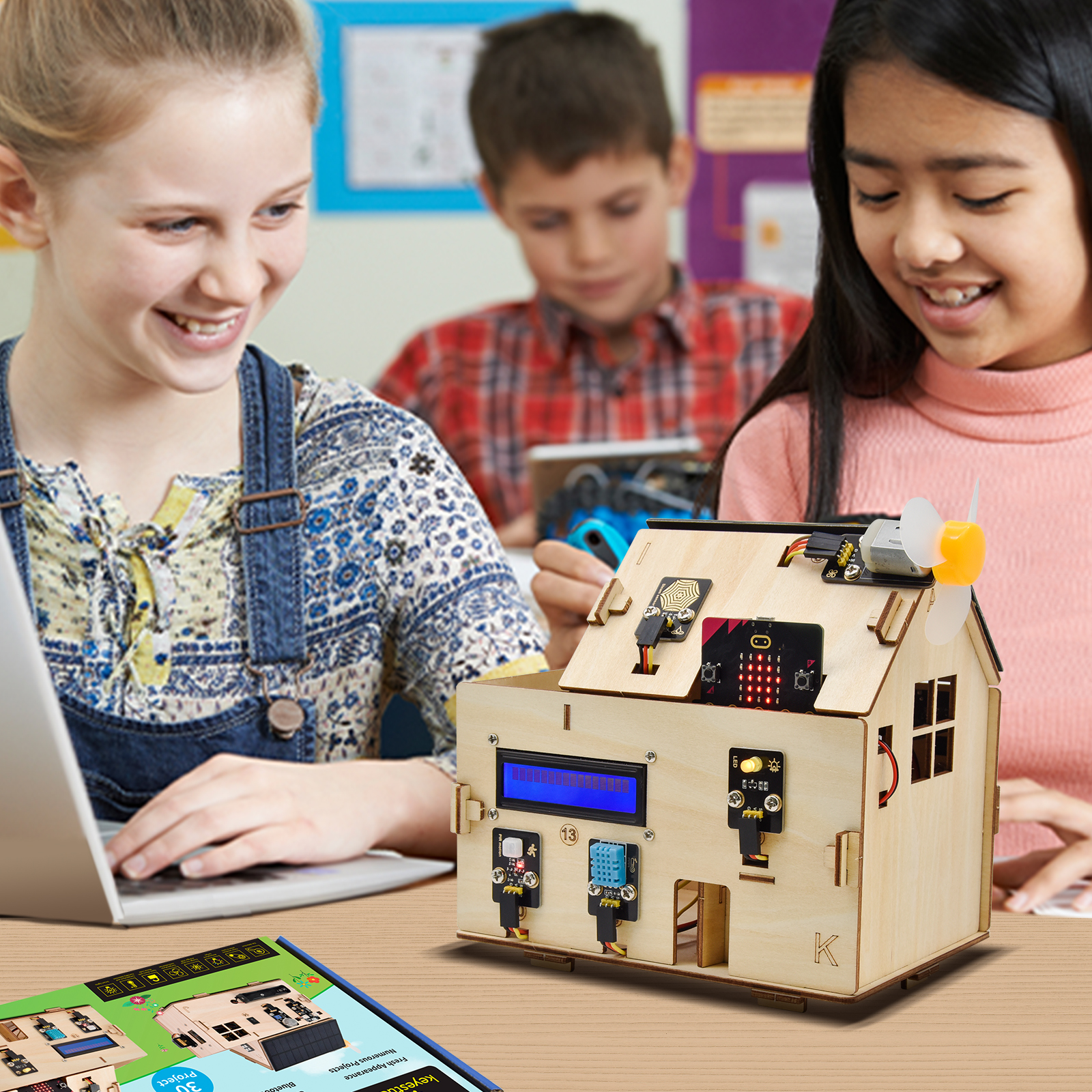 Keyestudio STEM Microbit V2 Sm - Home Automation Diy Kit recensie en prijs