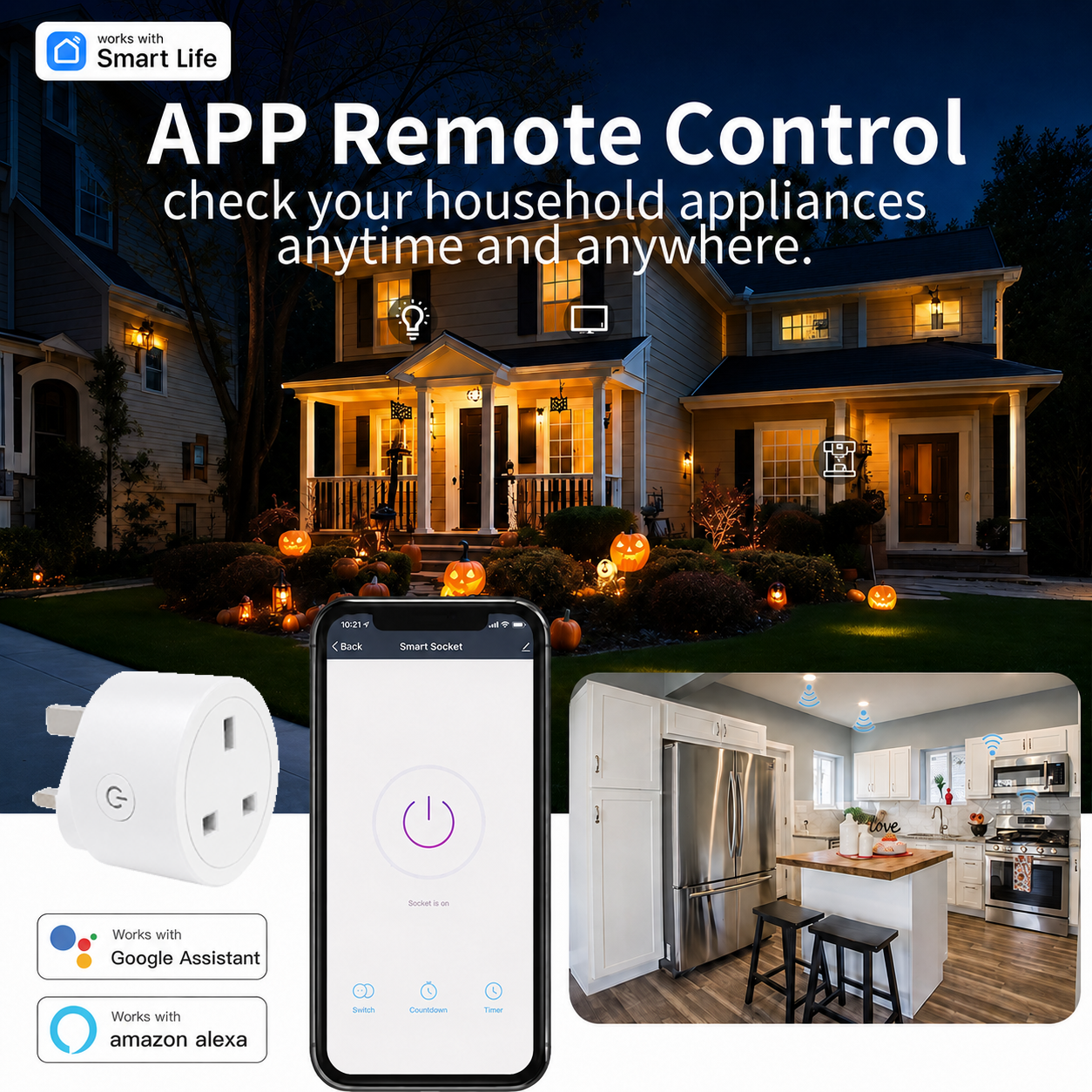 Tuya UK-Standard Smart Plug Wi - Home Automation Technology recensie en prijs