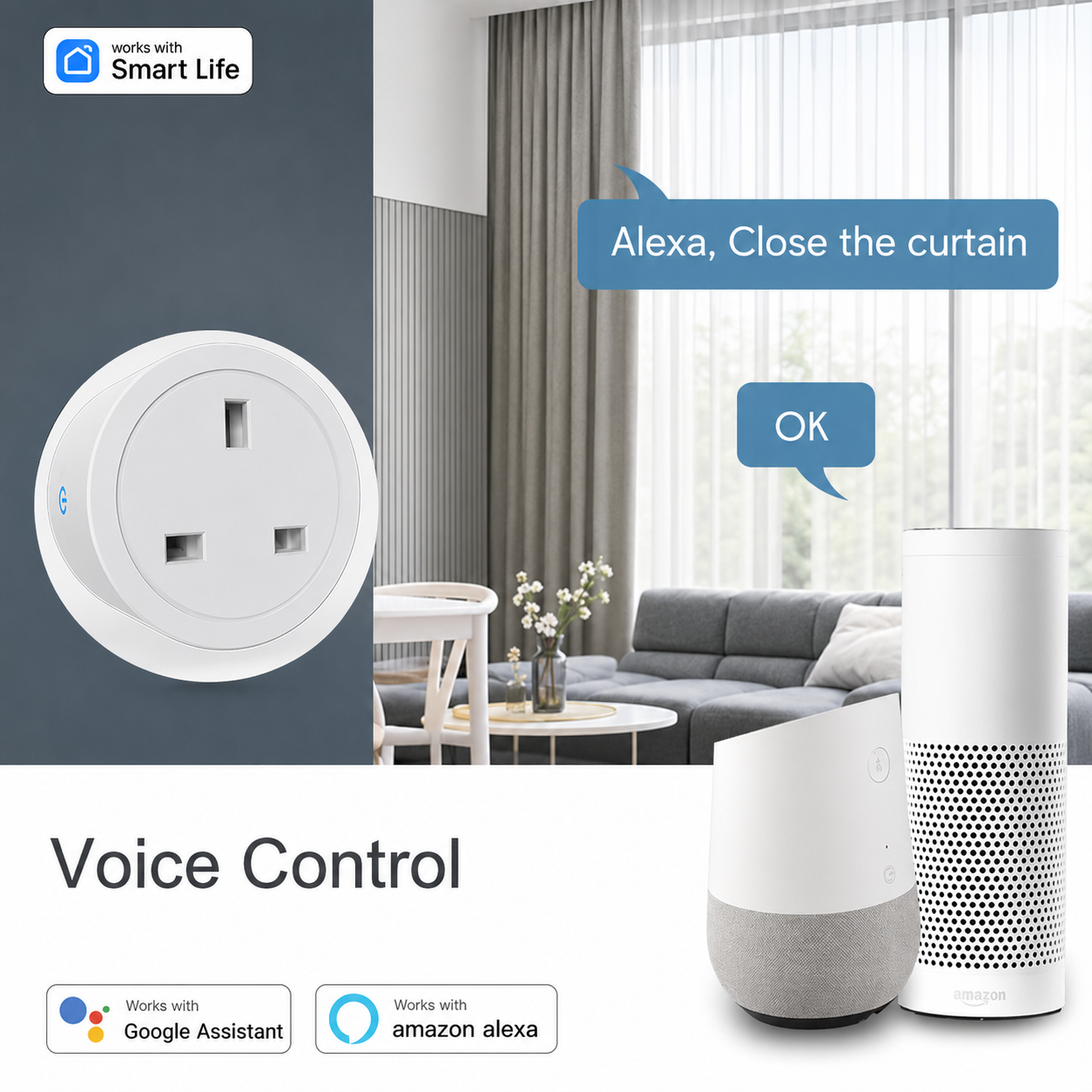 Tuya UK-Standard Smart Plug Wi - Home Automation Technology recensie en prijs