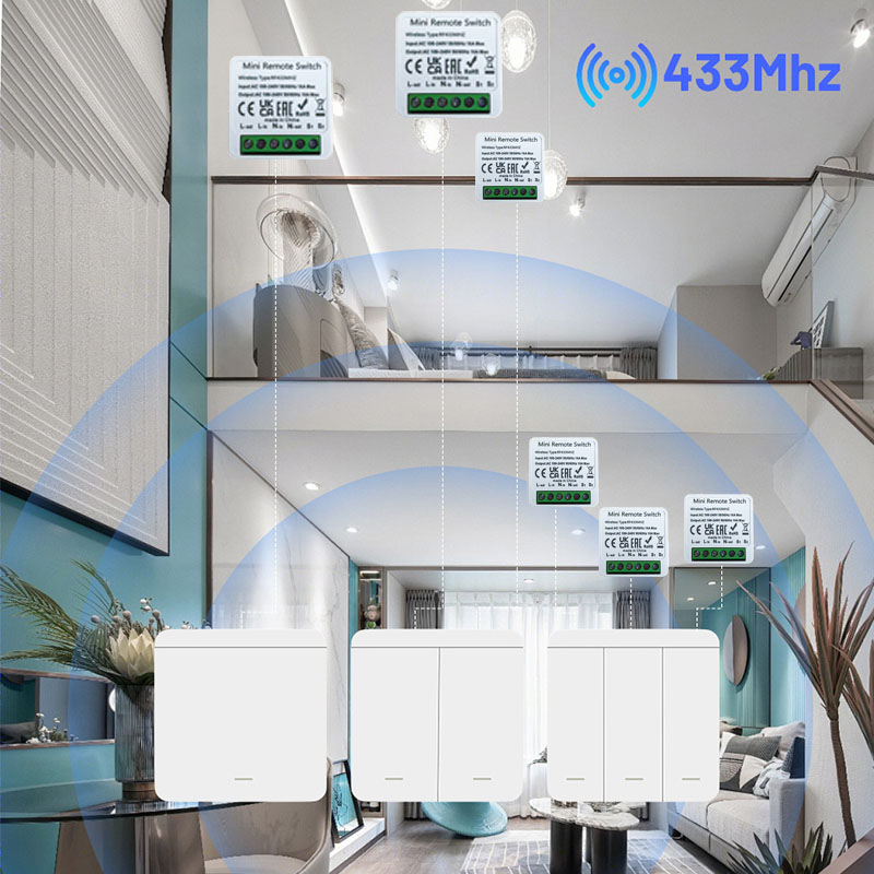 RF 433MHz Smart DIY Wireless S - Home Automation Panel Diy recensie en prijs