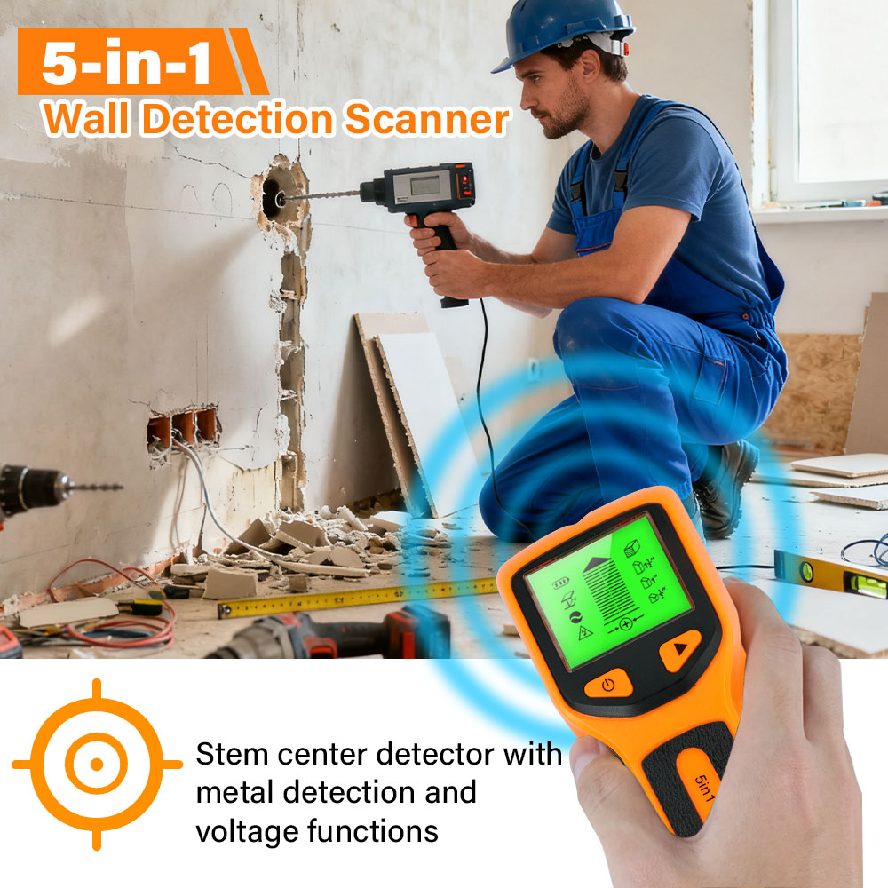 New 5-in-1 Wall Detector Handh - Water Leak Detector Wired recensie en prijs