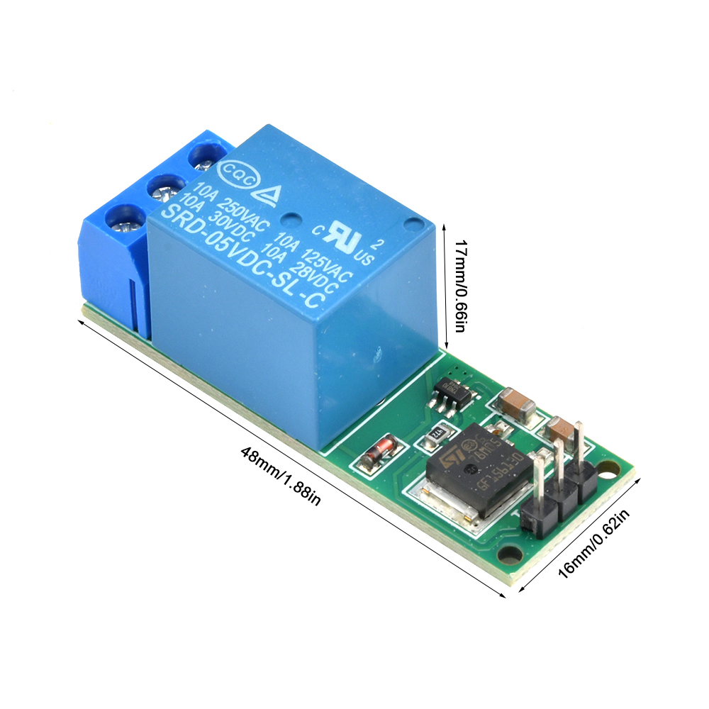 DC 6V 9V 12V 24V Flip-Flop Lat - Shelly Relay Module recensie en prijs