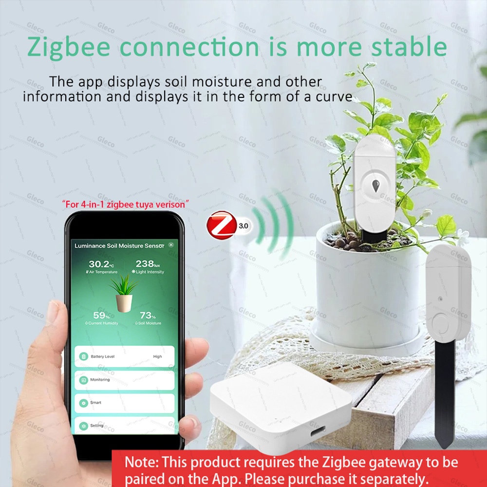 Zigbee Soil Moisture Sensor Me - Home Automation Technology recensie en prijs