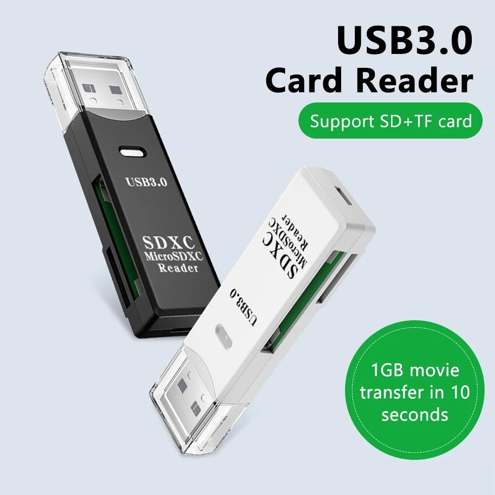 USB 3.0/2.0 Card Reader 2 in 1 - Home Assistant Sd recensie en prijs