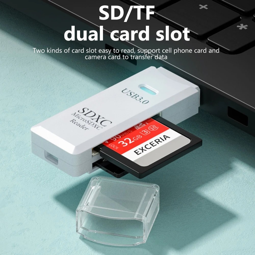 USB 3.0/2.0 Card Reader 2 in 1 - Home Assistant Sd recensie en prijs