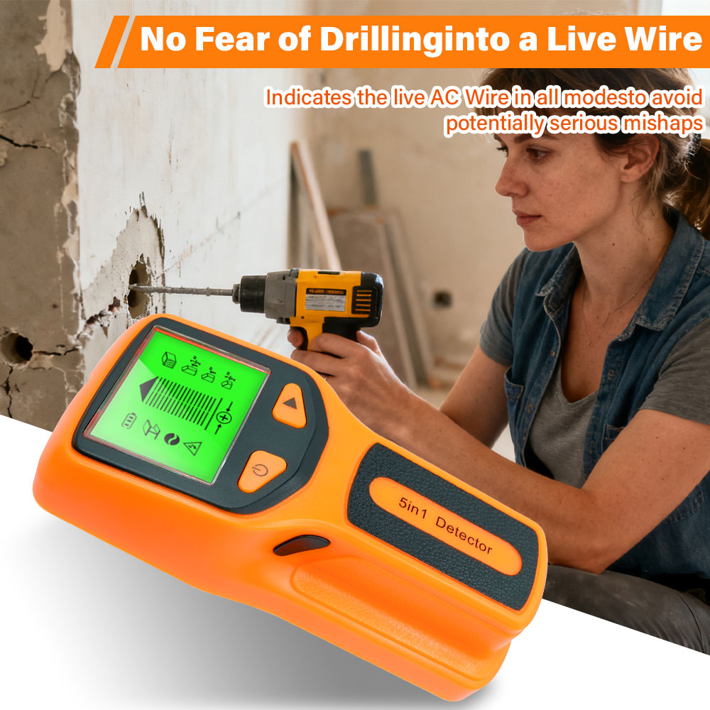 Wall Stud Detector 5 in 1 Hand - Water Leak Detector Wired recensie en prijs