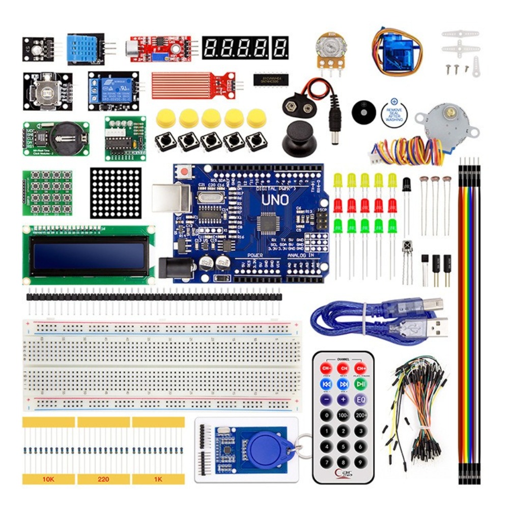 Arduino Starter Kit UNO R3 wit - Home Automation Diy Kit recensie en prijs