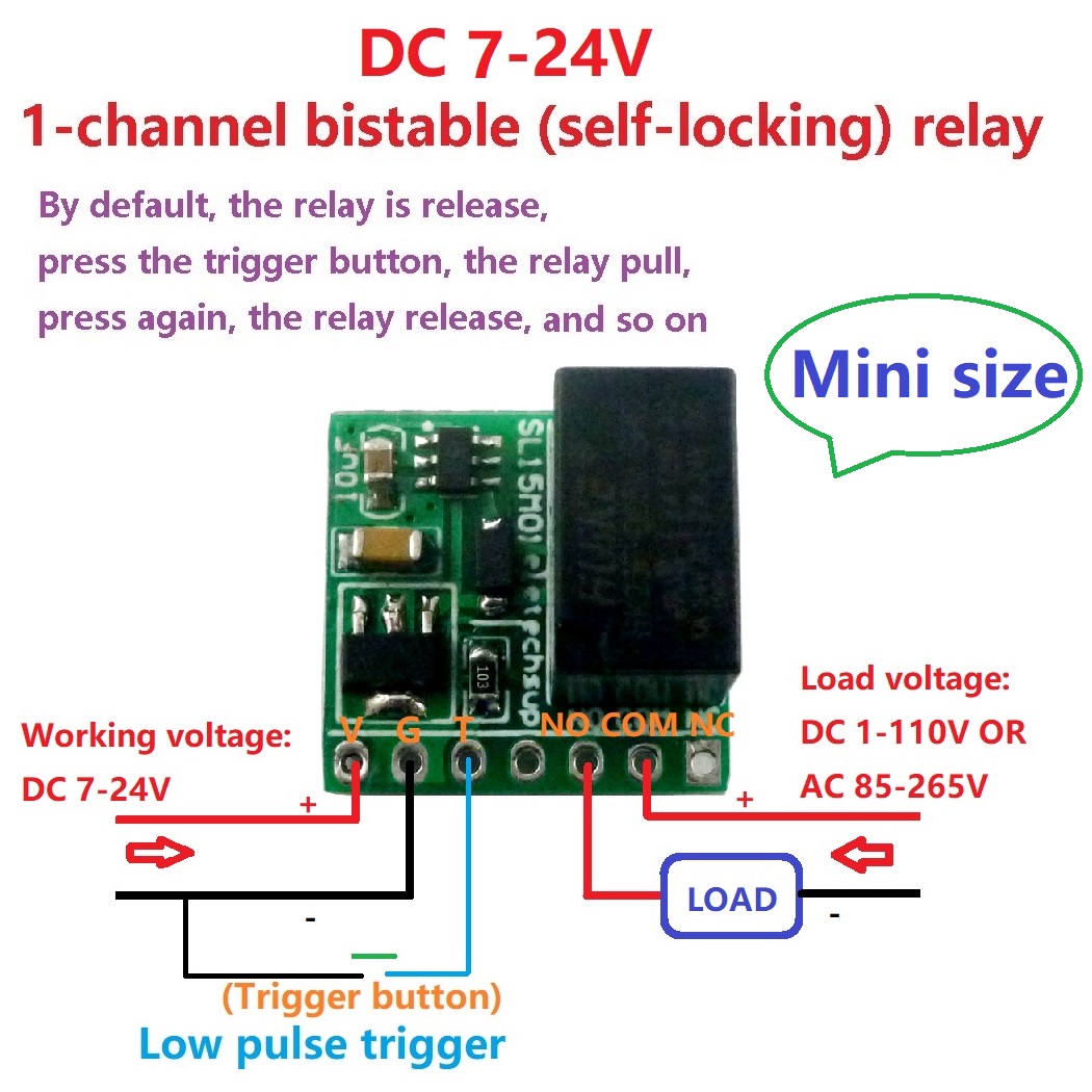 DC 12V 2A Mini 1ch Bistable Se - Shelly Relay Module recensie en prijs