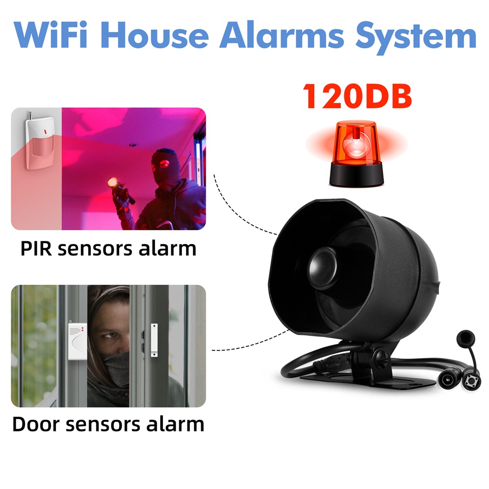 KERUI 120db Siren Alarm System - Smart Home Automation Diy recensie en prijs