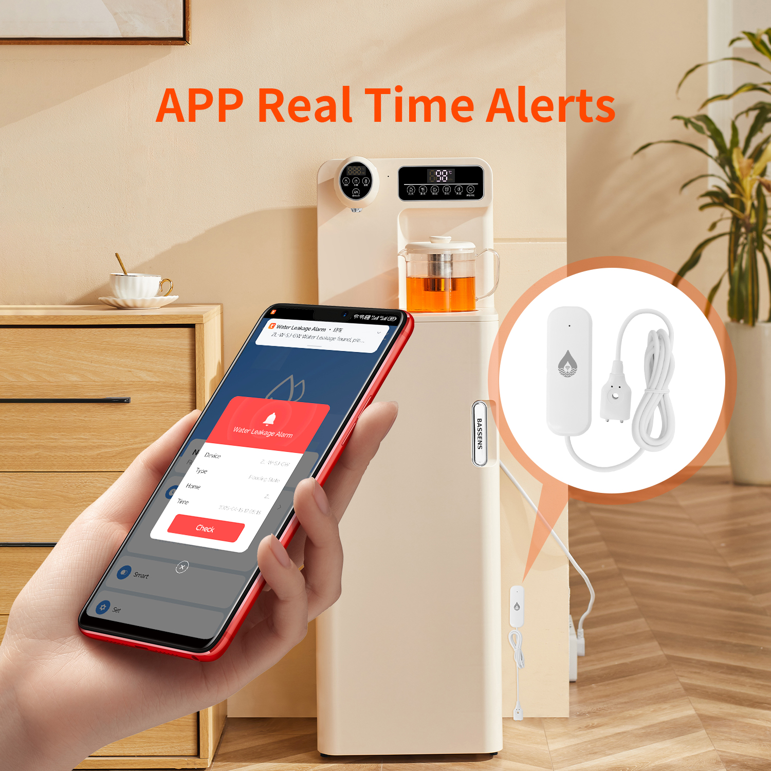 YFK Tuya WiFi Water Leakage Se - Home Automation Technology recensie en prijs