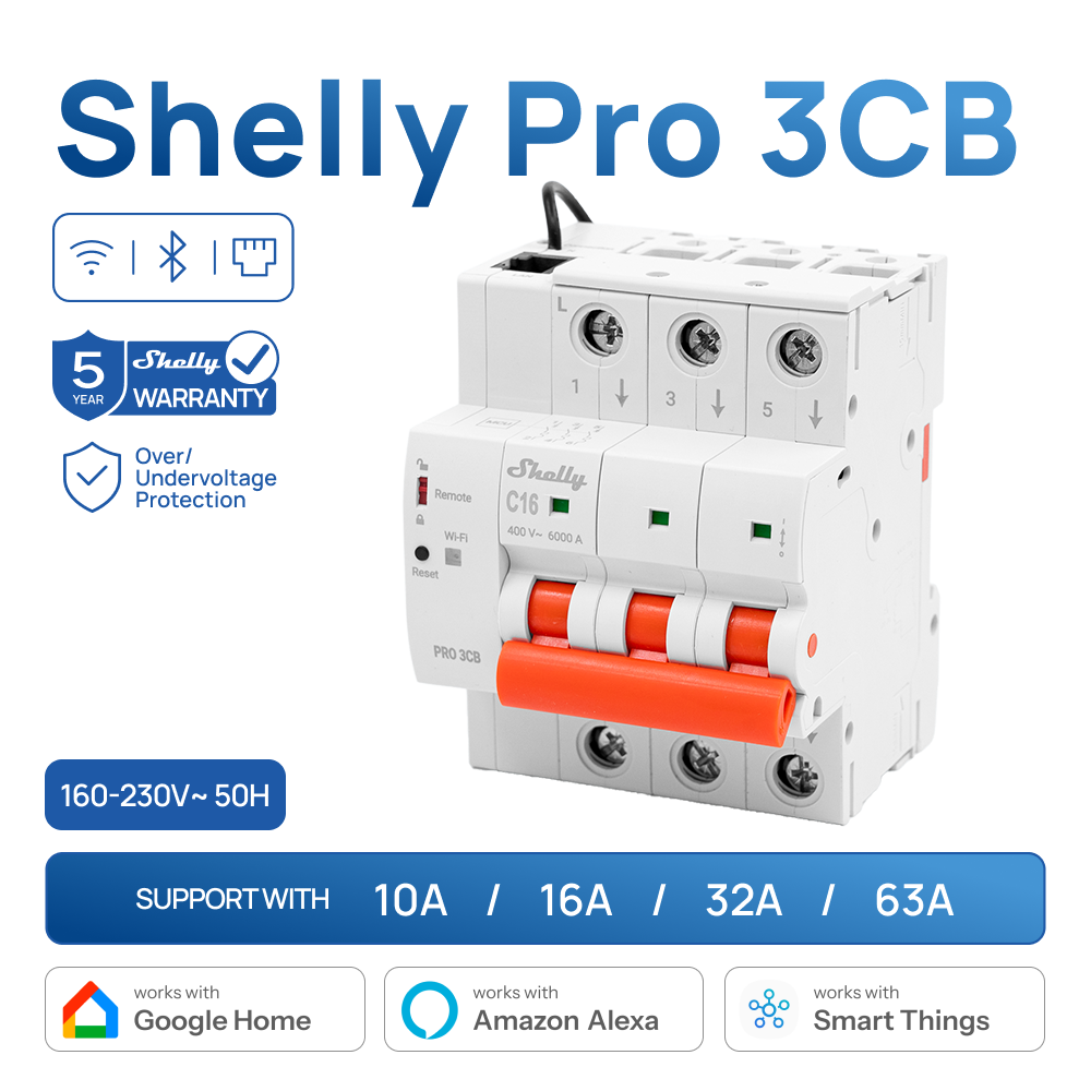 Shelly Pro CB Wifi Smart Minia - Shelly Relay Module recensie en prijs