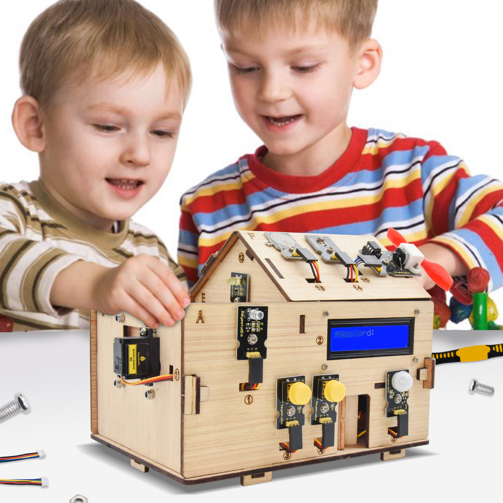 Keyestudio Smart Home Kit For  - Home Automation Diy Kit recensie en prijs