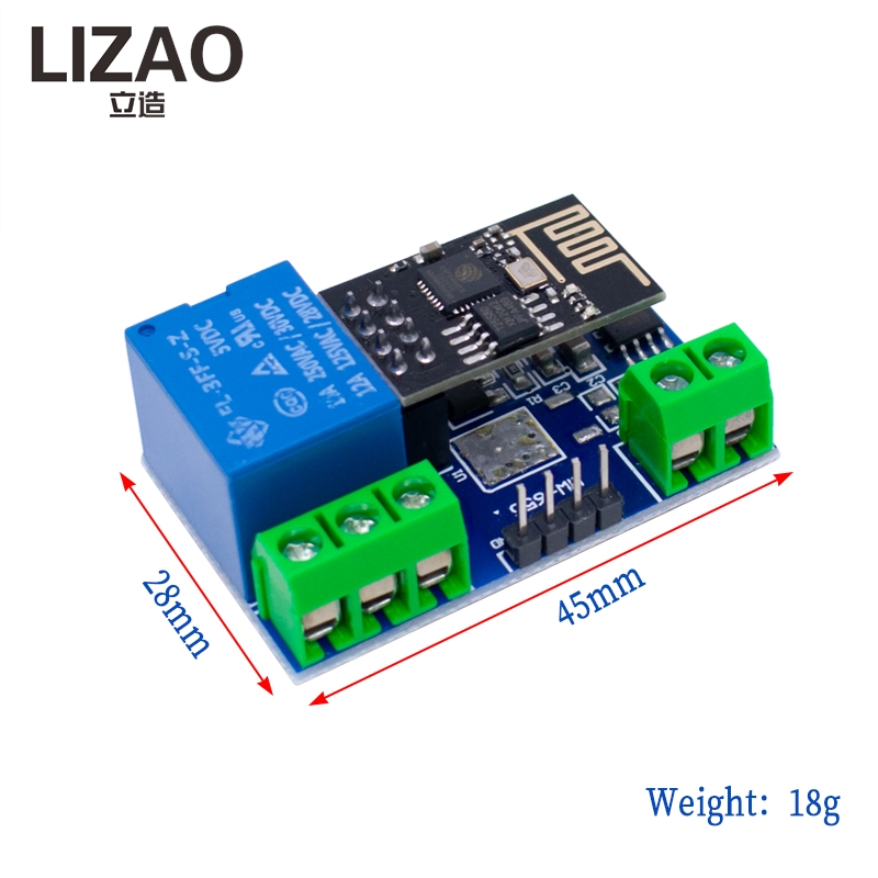 LIZAO ESP8266 5V WiFi IoT Rela - Home Automation Diy Projects recensie en prijs