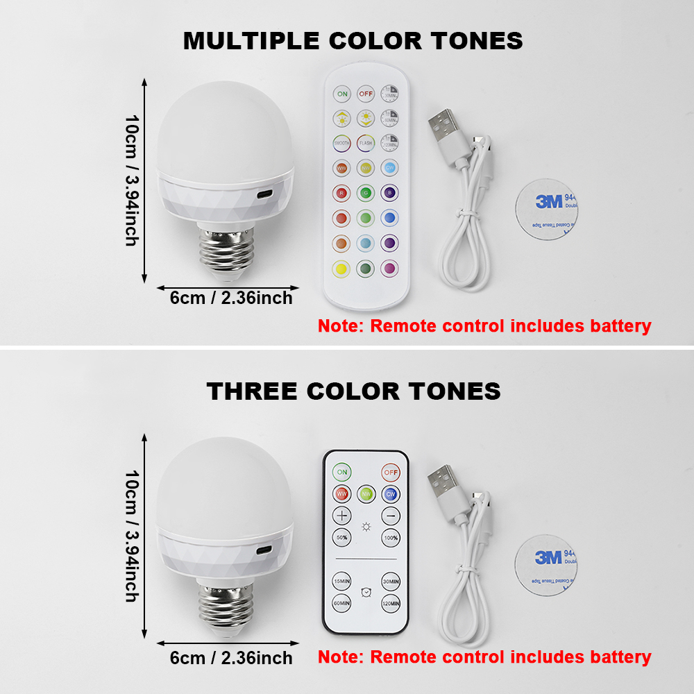 E27 LED Light Bulb RGB USB Rec - Home Automation Industry recensie en prijs