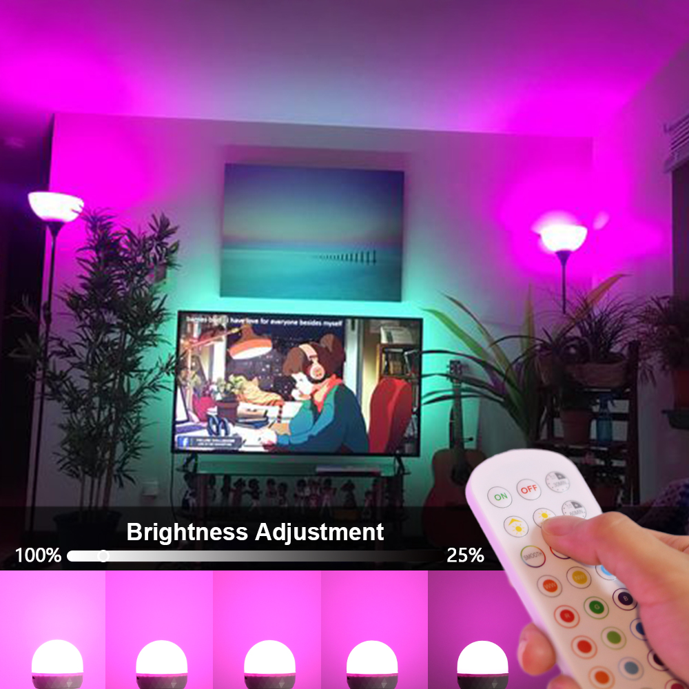 E27 LED Light Bulb RGB USB Rec - Home Automation Industry recensie en prijs
